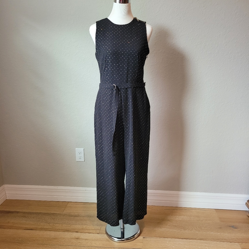 Michael Kors Black/Gold Jumper Size 6